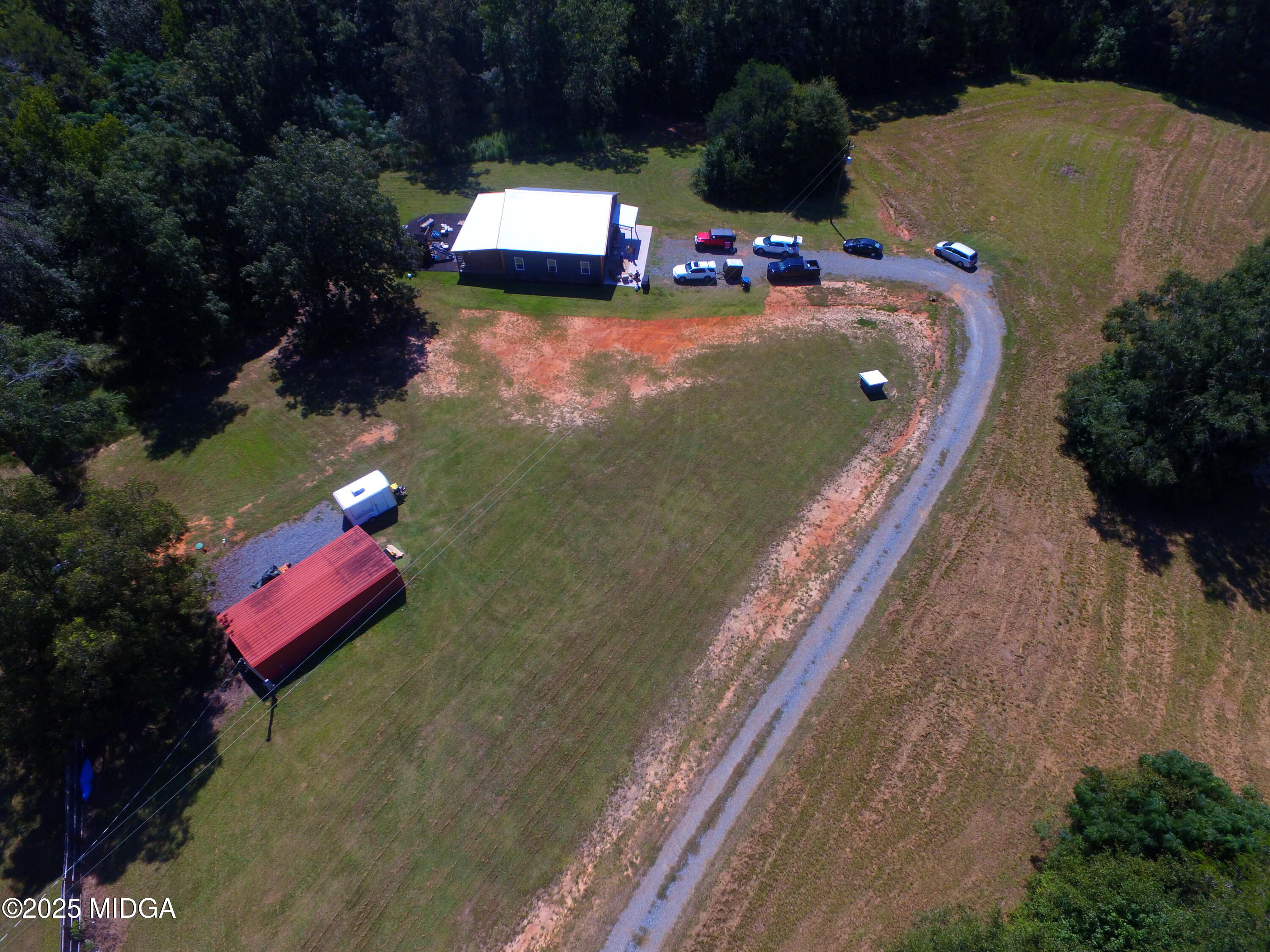 355 Dumas Road Forsyth, GA 31029 - Photo 39 of 53 an aerial view of a house with a yard