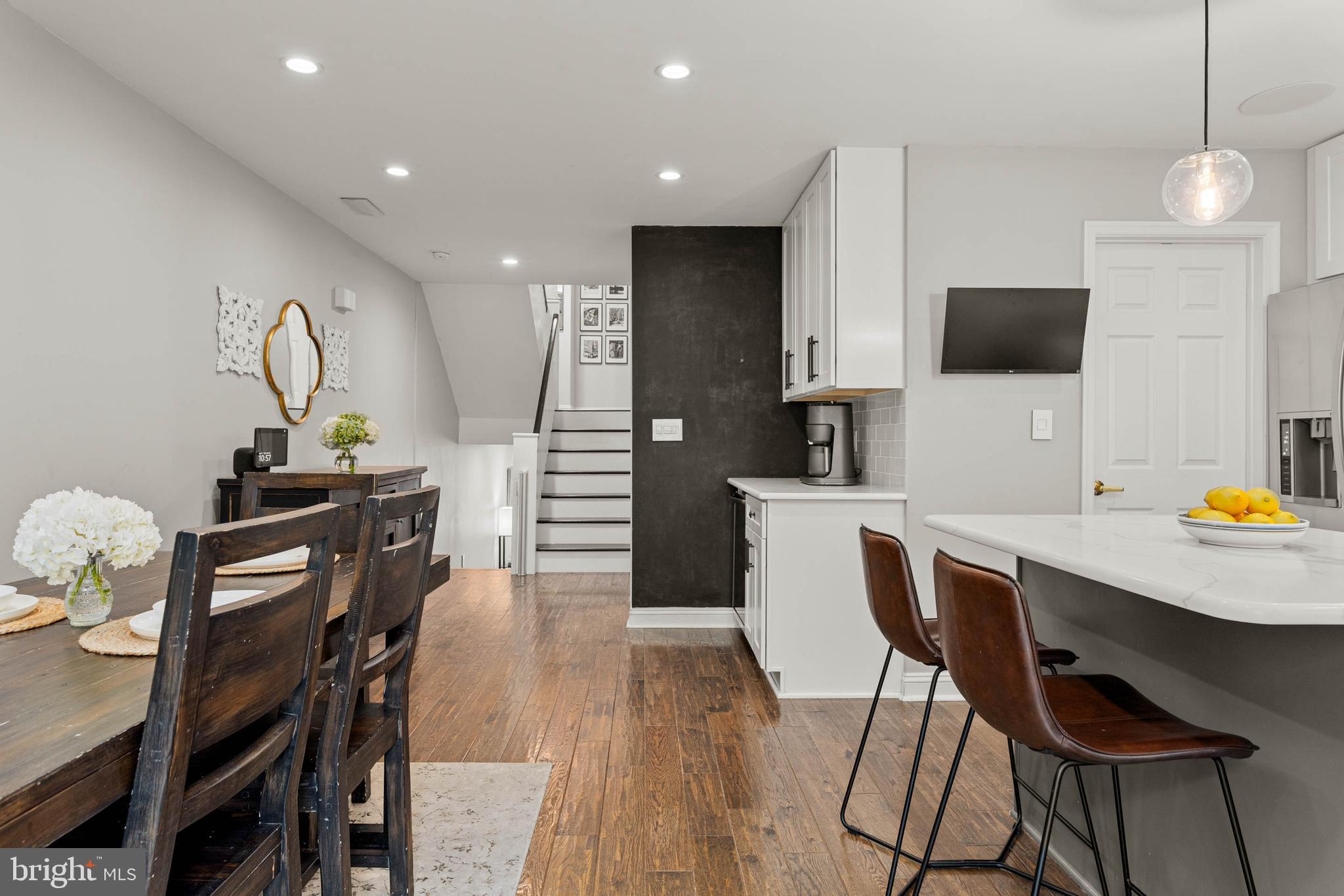 2330 Fairmount Avenue, Unit A Philadelphia, PA 19130 - Photo 12 of 34 a dining room with furniture and wooden floor