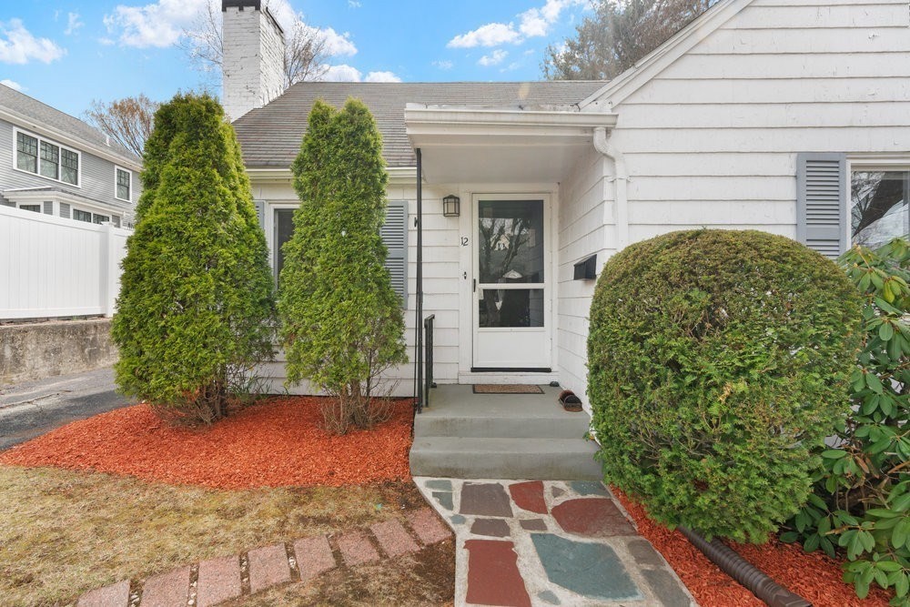 12 Pershing Road Newton, MA 02465 - Photo 2 of 29 a view of a entrance