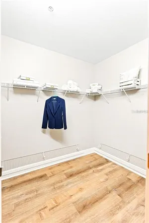 a view of a storage & utility room with washer and dryer