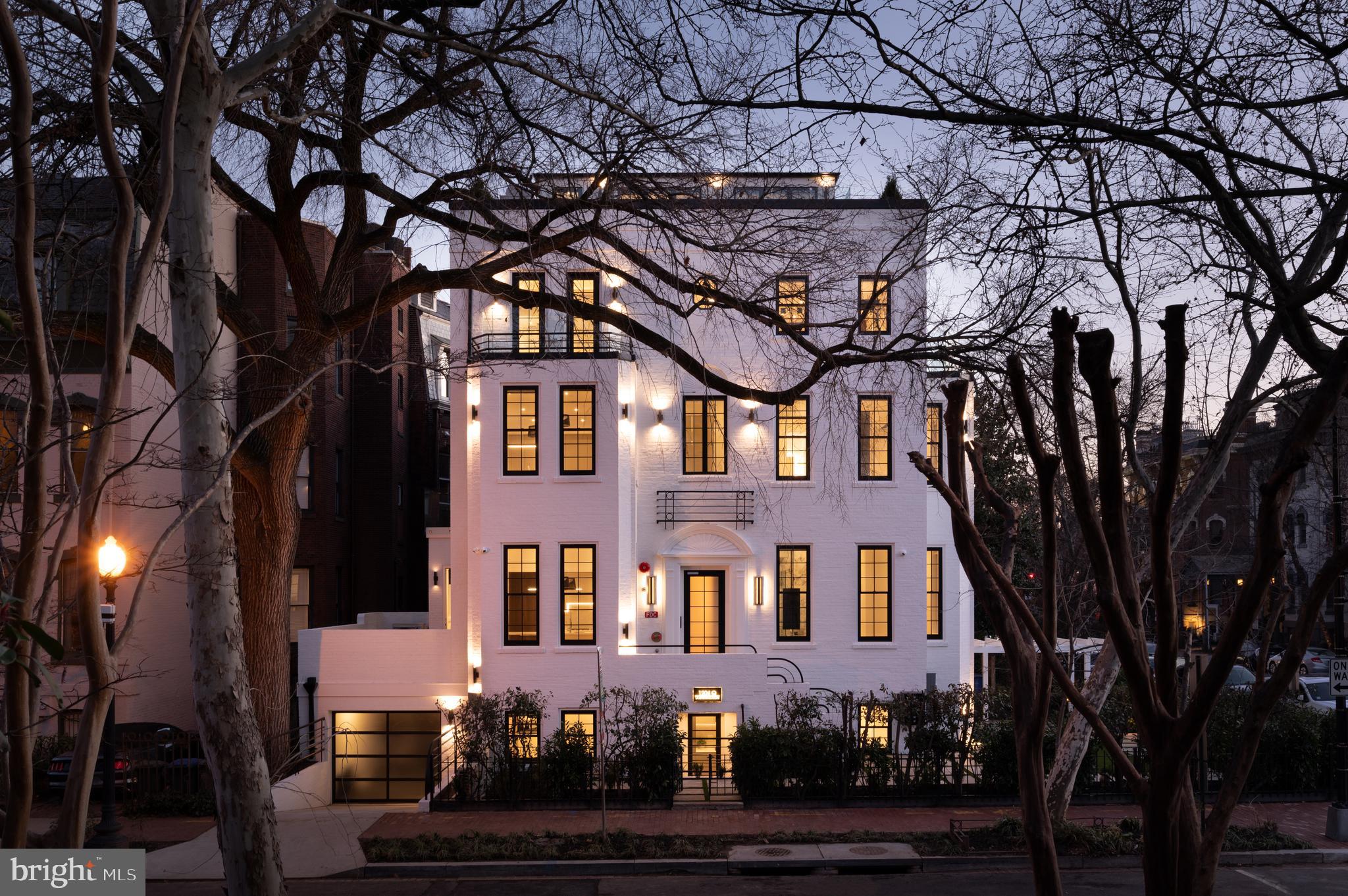 1204 Q Street Northwest, Unit 1 Washington, DC 20009 - Photo 12 of 12 a front view of a house with yard