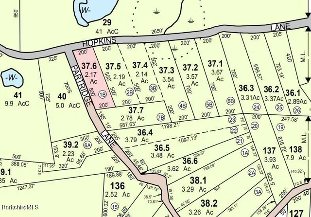 $21,000 | Lot 1 Hopkins Lane, Becket, MA 01223