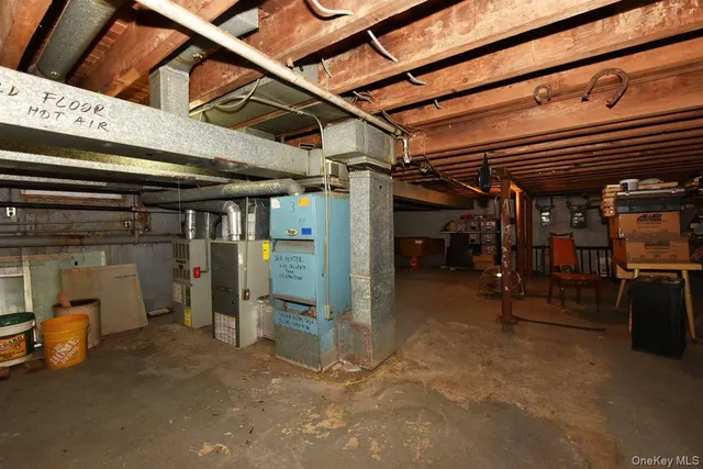 a view of a storage room