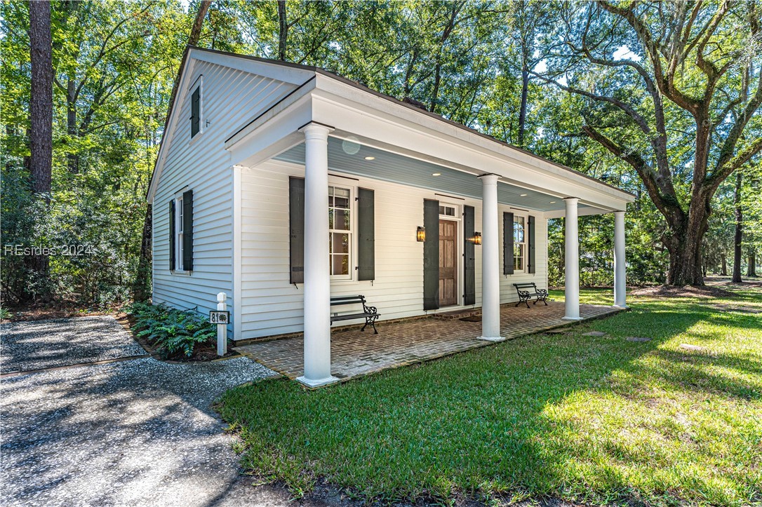 92 Dean Hall Road Seabrook, SC 29940 - Photo 18 of 99 The library front elevation