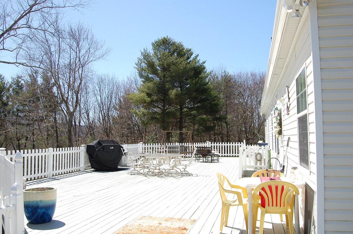 278 Dusty Rock Road Northwest Riner, VA 24149 - Photo 15 of 21 a view of a patio with a table and chairs