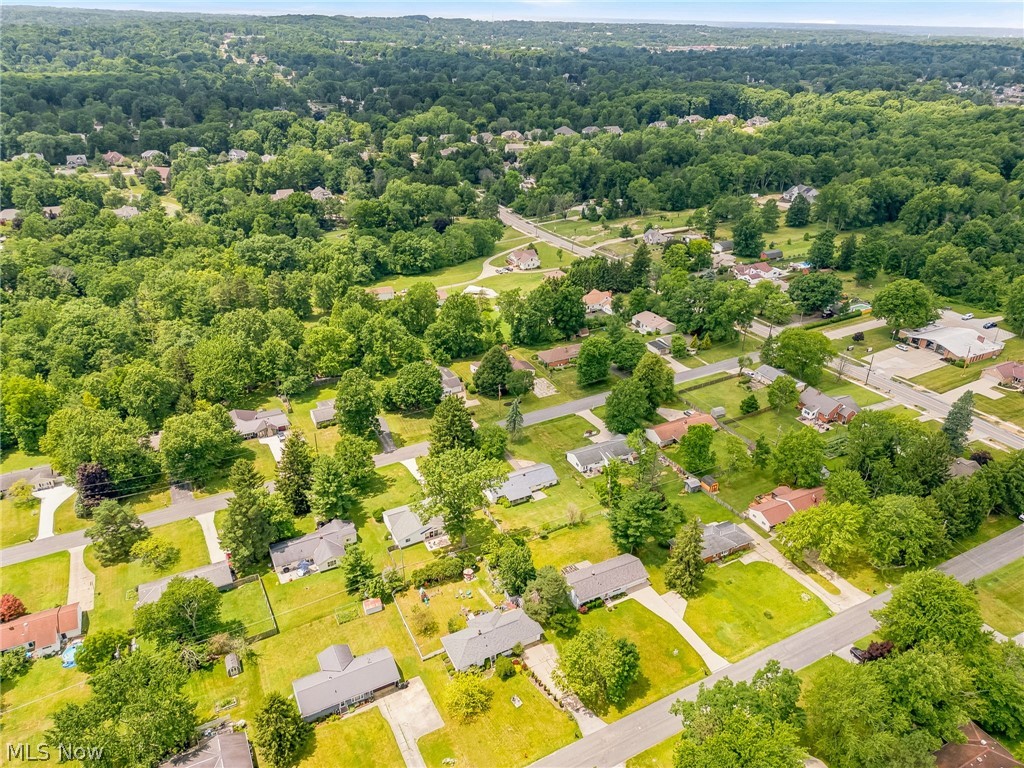 8160 Joyce Road Broadview Heights, OH 44147 - Photo 41 of 45 Expansive aerial showcasing a residential area with abundant mature trees and verdant landscapes