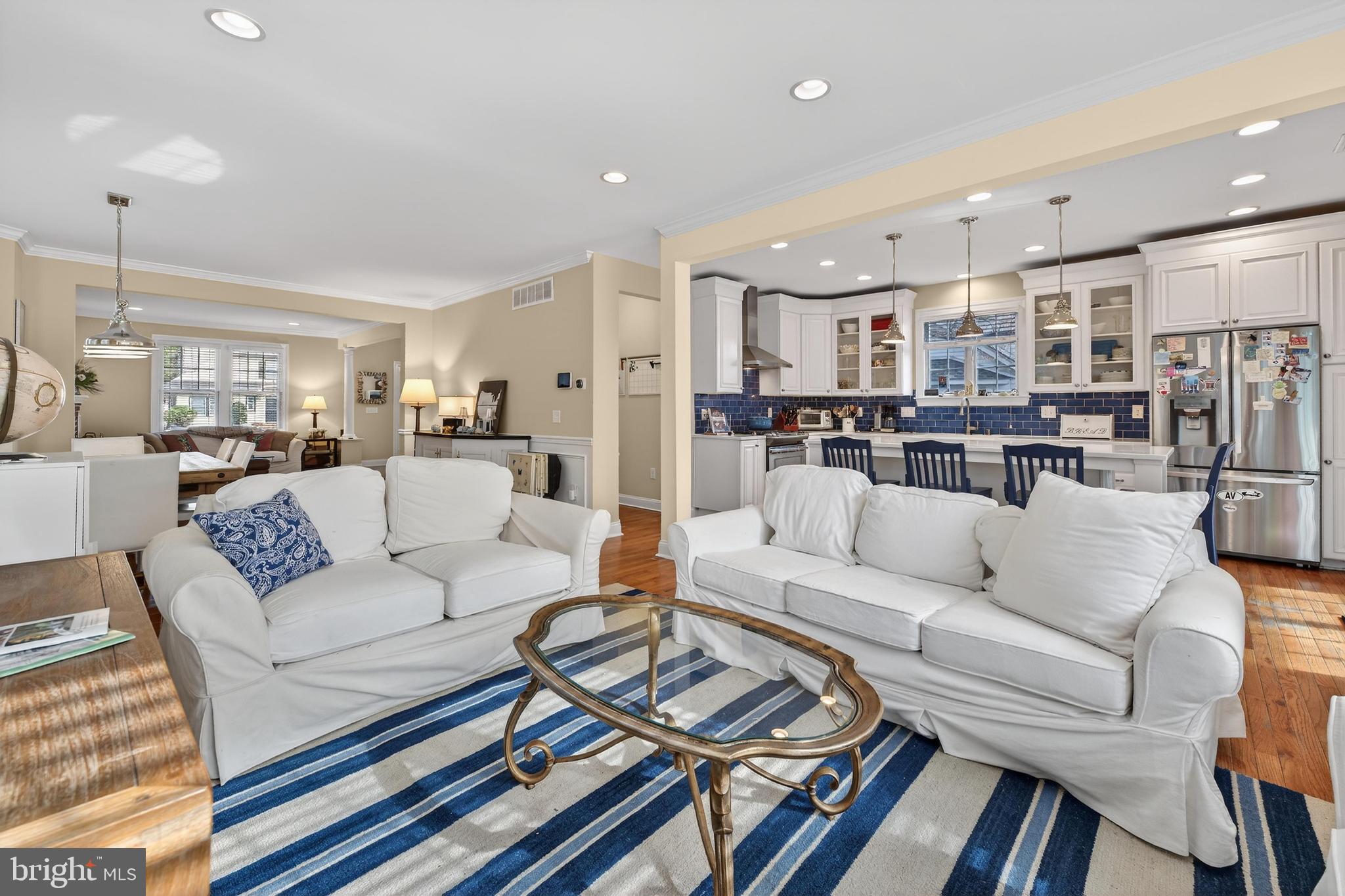 148 Windsor Avenue Haddonfield, NJ 08033 - Photo 11 of 30 Bright and inviting open living space.