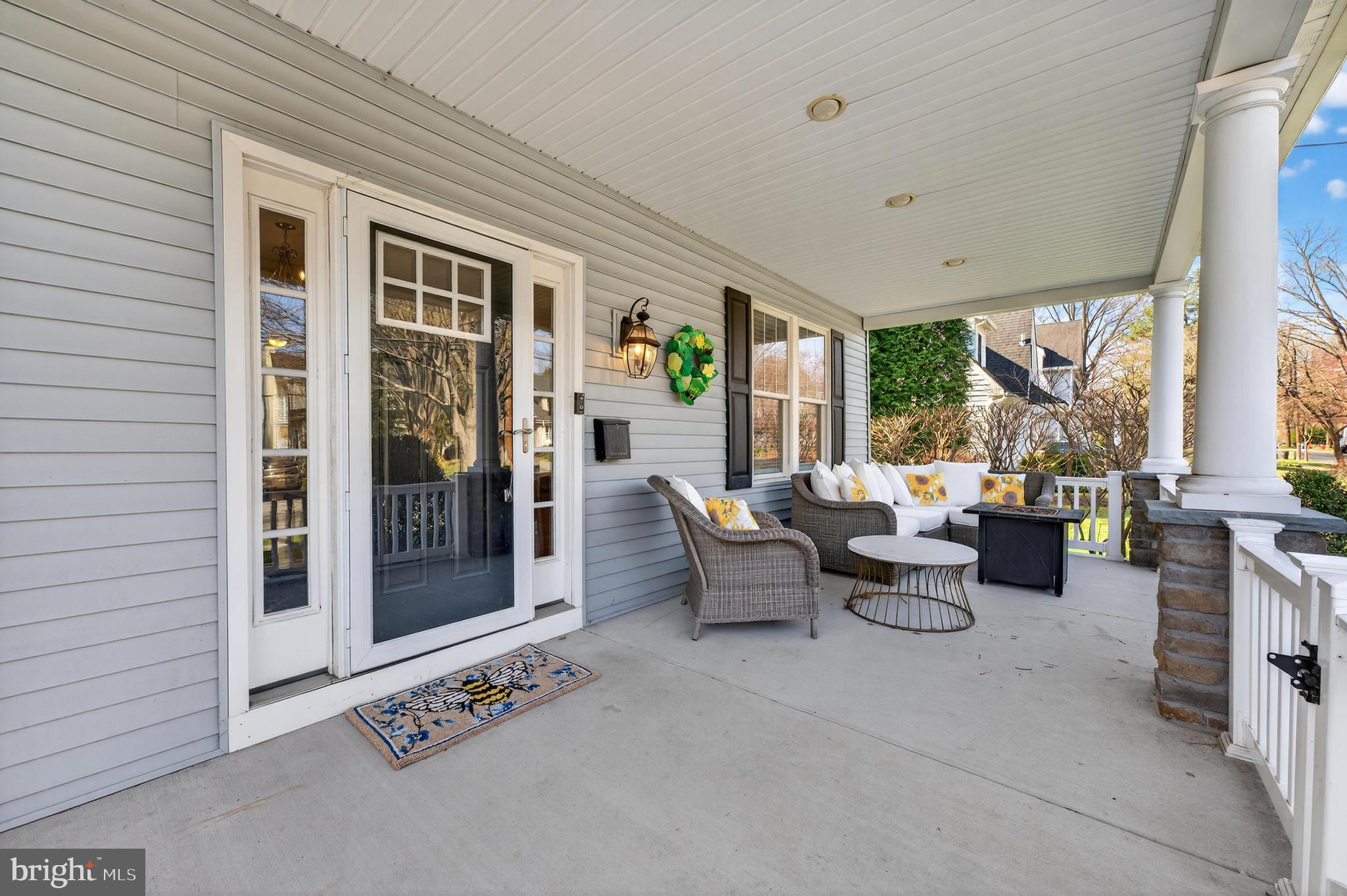 148 Windsor Avenue Haddonfield, NJ 08033 - Photo 2 of 30 Charming porch with inviting decor.