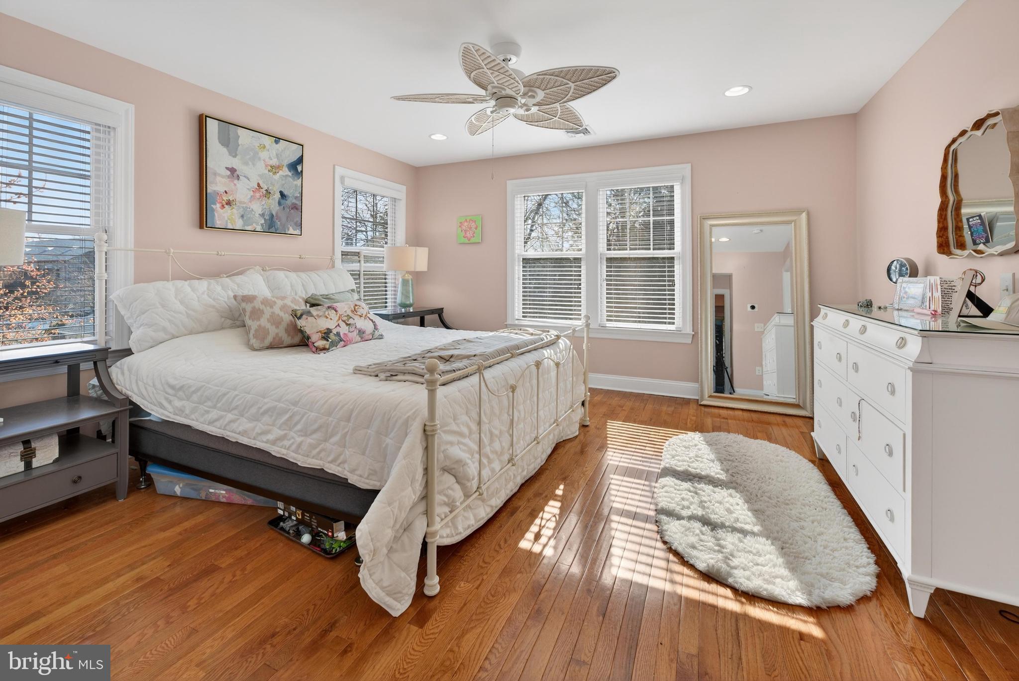 148 Windsor Avenue Haddonfield, NJ 08033 - Photo 24 of 30 Serene pastel bedroom with natural light.