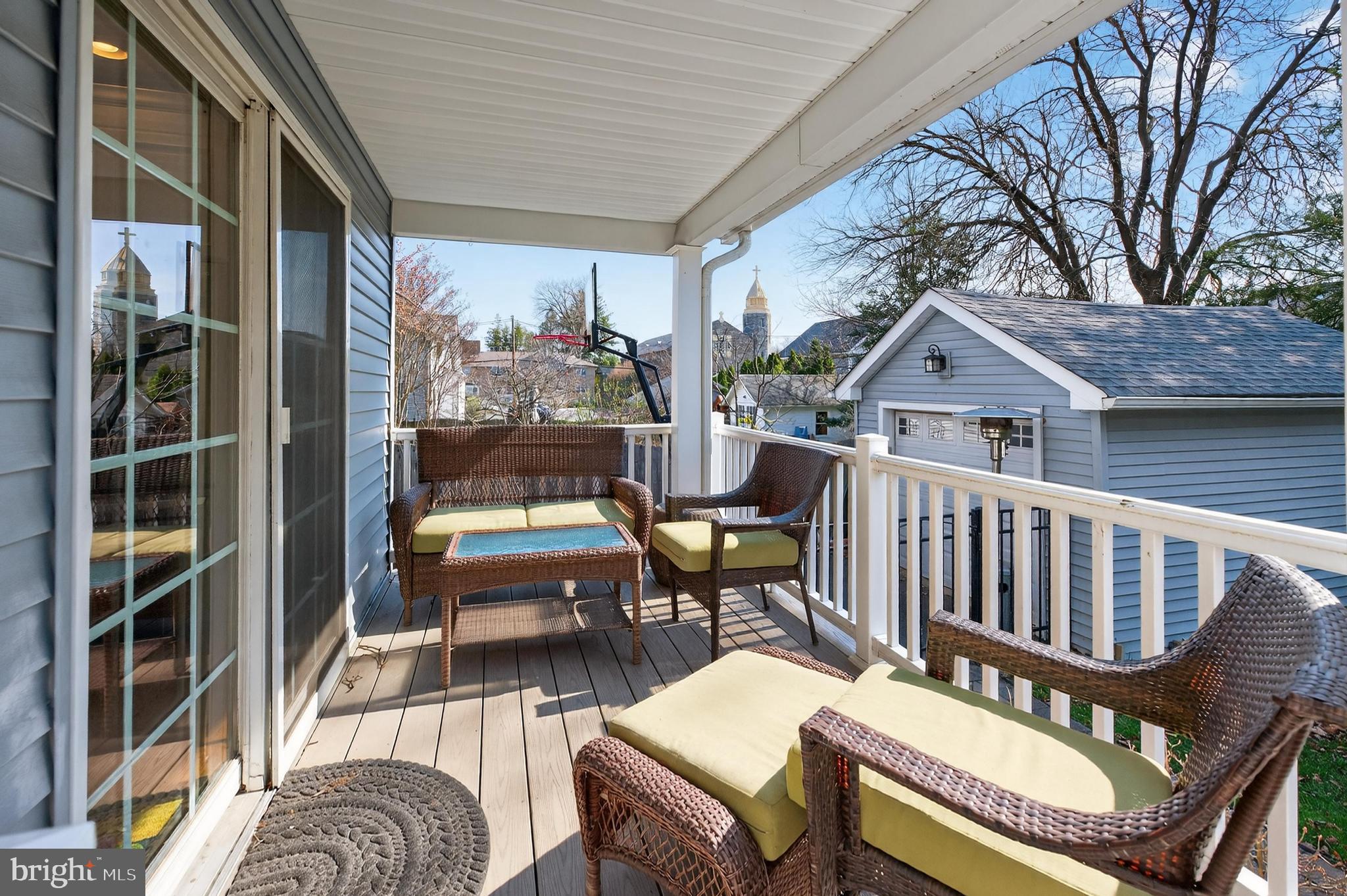 148 Windsor Avenue Haddonfield, NJ 08033 - Photo 28 of 30 Charming balcony with scenic views.