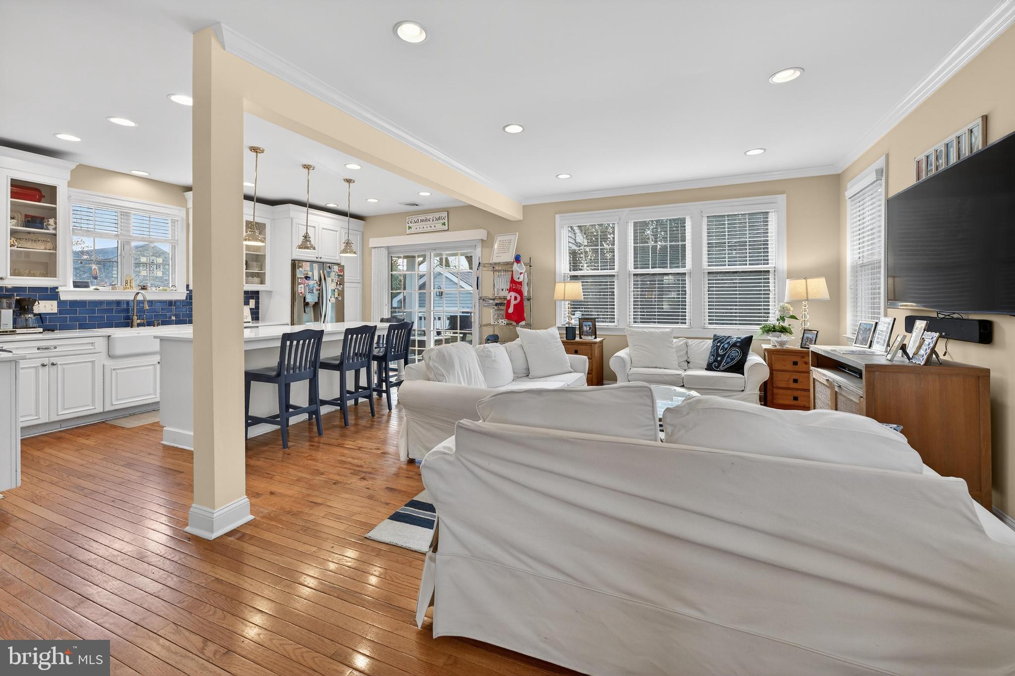 148 Windsor Avenue Haddonfield, NJ 08033 - Photo 10 of 30 Bright and inviting open living space.