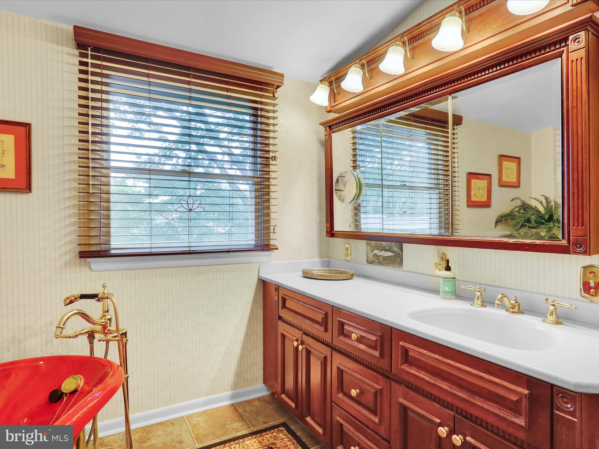 115 Mayer Street Reading, PA 19606 - Photo 37 of 48 a bathroom with a sink and a mirror