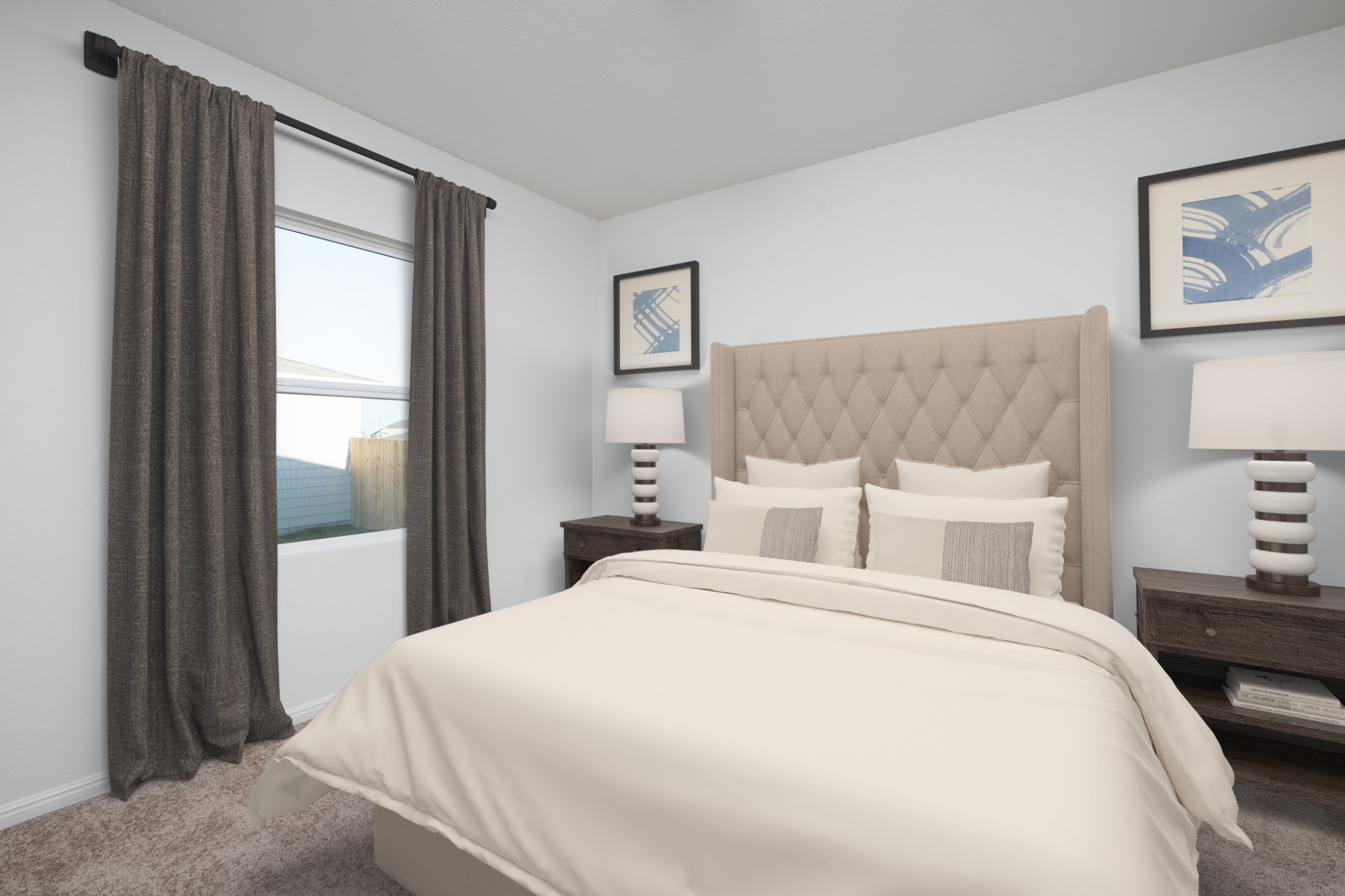 3306 Pippin Street Columbia, TN 38401 - Photo 11 of 20 a bedroom with a large bed and a window