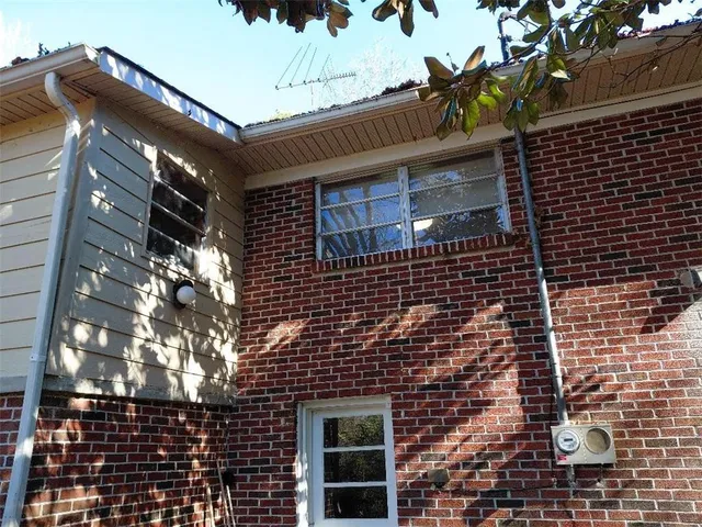 a view of a brick house