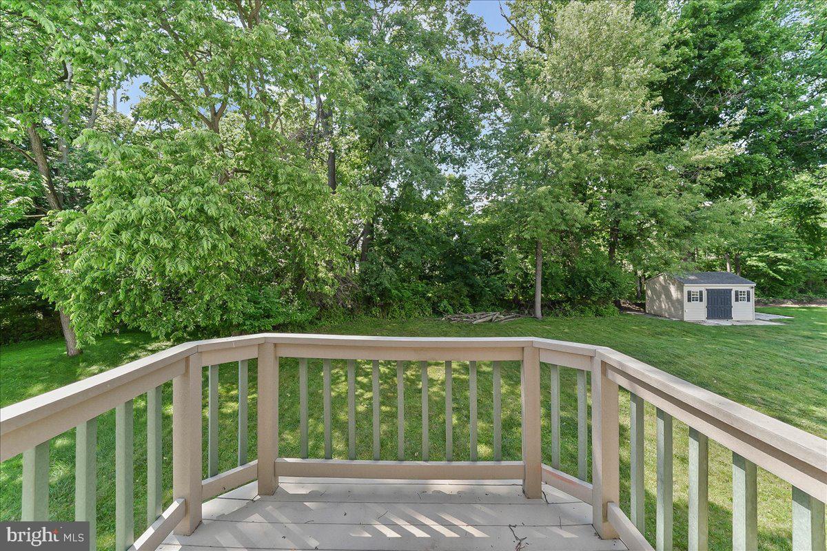 4169 Hunters Run Boulevard Reading, PA 19606 - Photo 29 of 33 Rear Balcony Overlooking Rear Yard