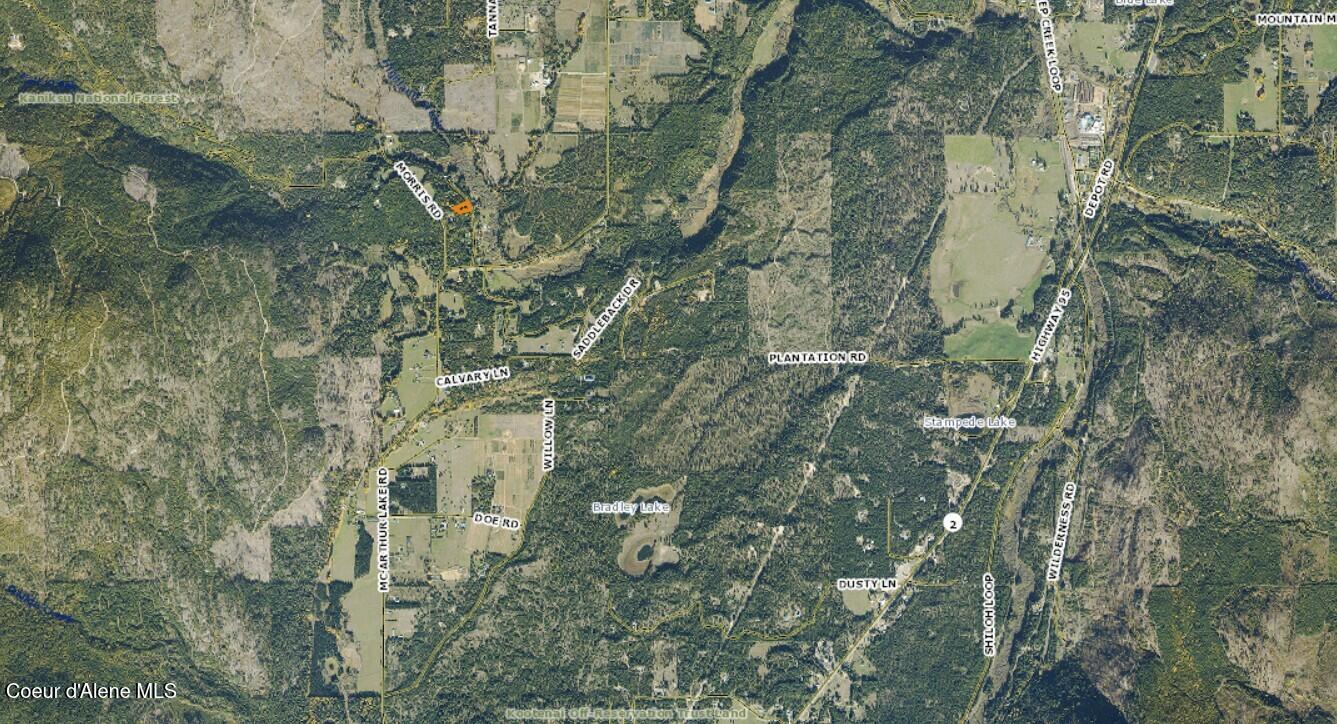 Lot 7-bk Fall Creek Road Naples, ID 83847 - Photo 10 of 23 04E Aerial Expanded