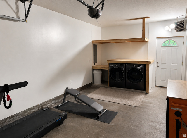 1791 West 170 South, Unit 8 Provo, UT 84601 - Photo 16 of 25 Dedicated laundry area featuring a wood-finish countertop and overhead shelving