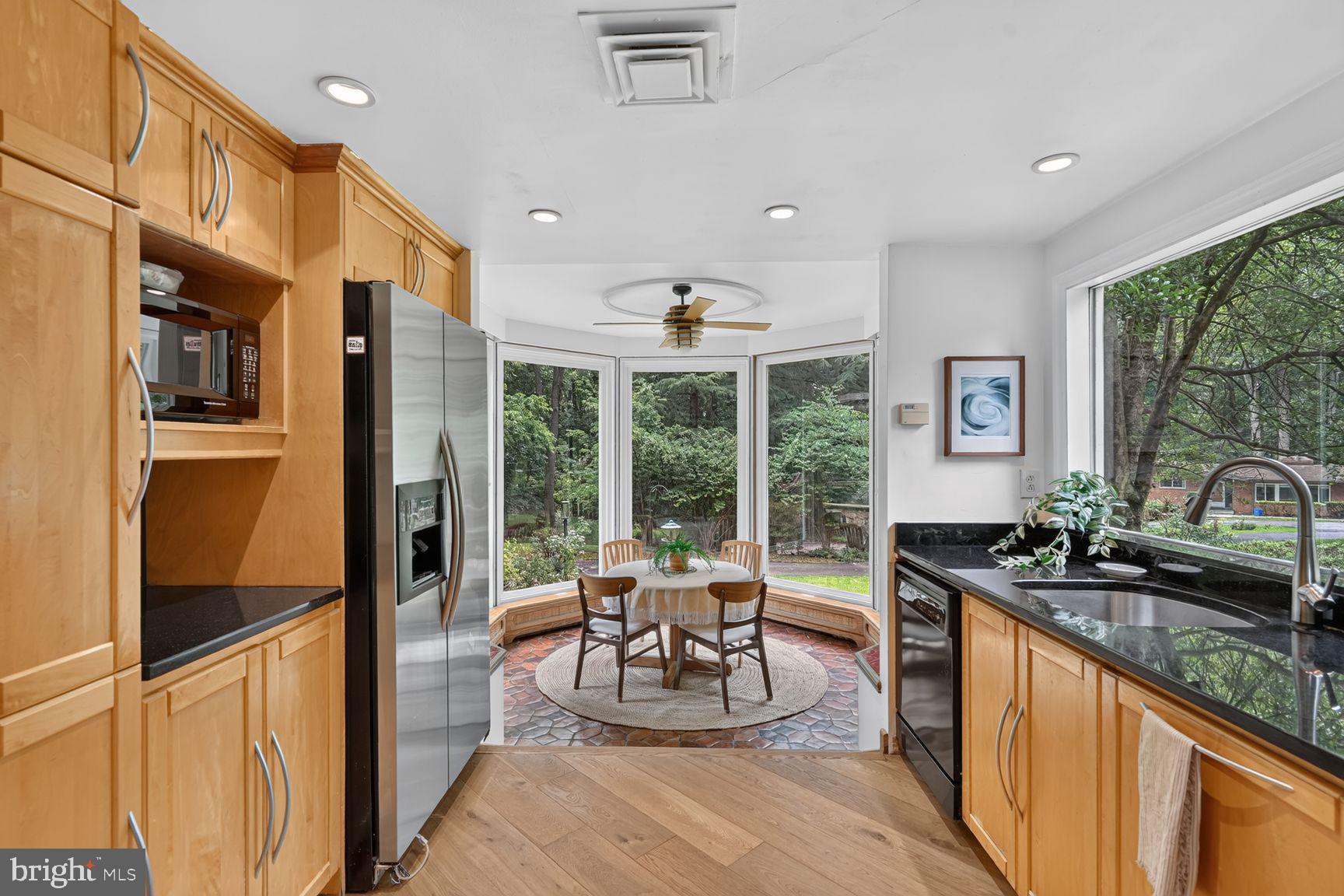 1118 Orchard Way Silver Spring, MD 20904 - Photo 18 of 56 Kitchen leading to the breakfast room/sunroom