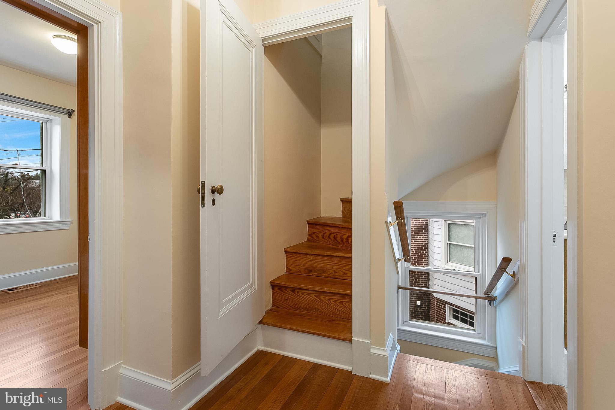 4604 Nottingham Drive Chevy Chase, MD 20815 - Photo 18 of 35 a view of a hallway with wooden floor and entryway