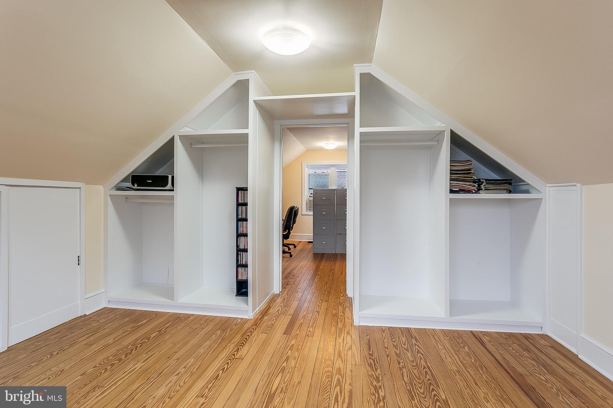 4604 Nottingham Drive Chevy Chase, MD 20815 - Photo 19 of 35 a view of a hallway view with wooden floor and staircase