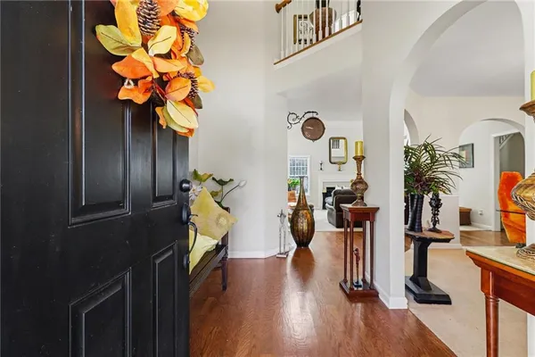 a view of a interior of house