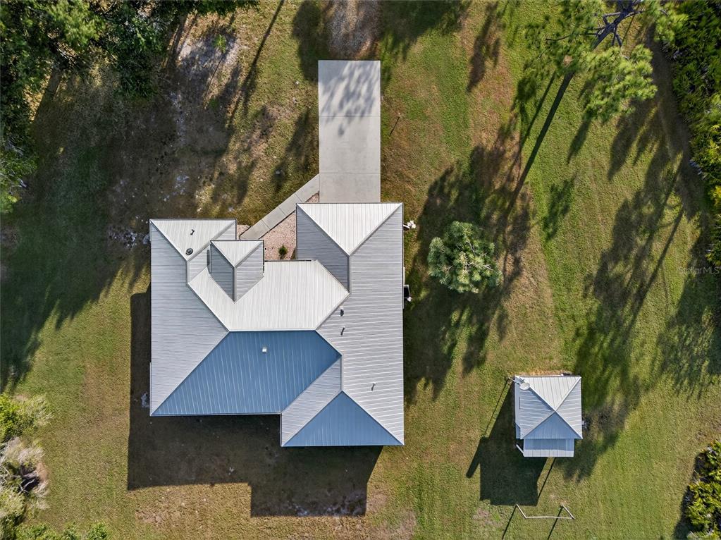 17200 River Ranch Court Punta Gorda, FL 33982 - Photo 28 of 39 an aerial view of house with yard and trees