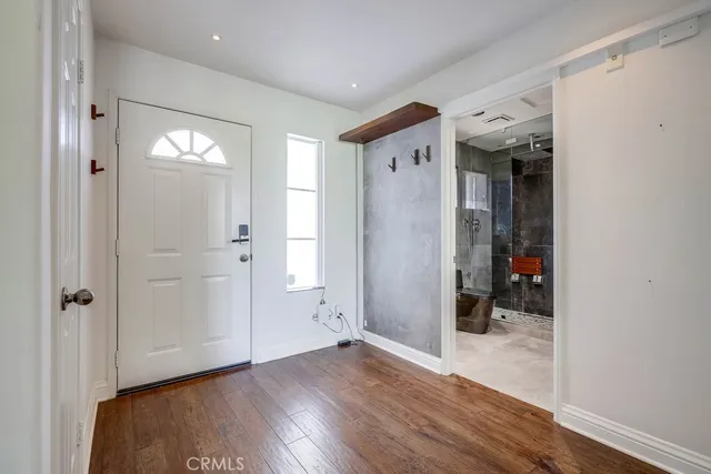 wooden floor in an empty room