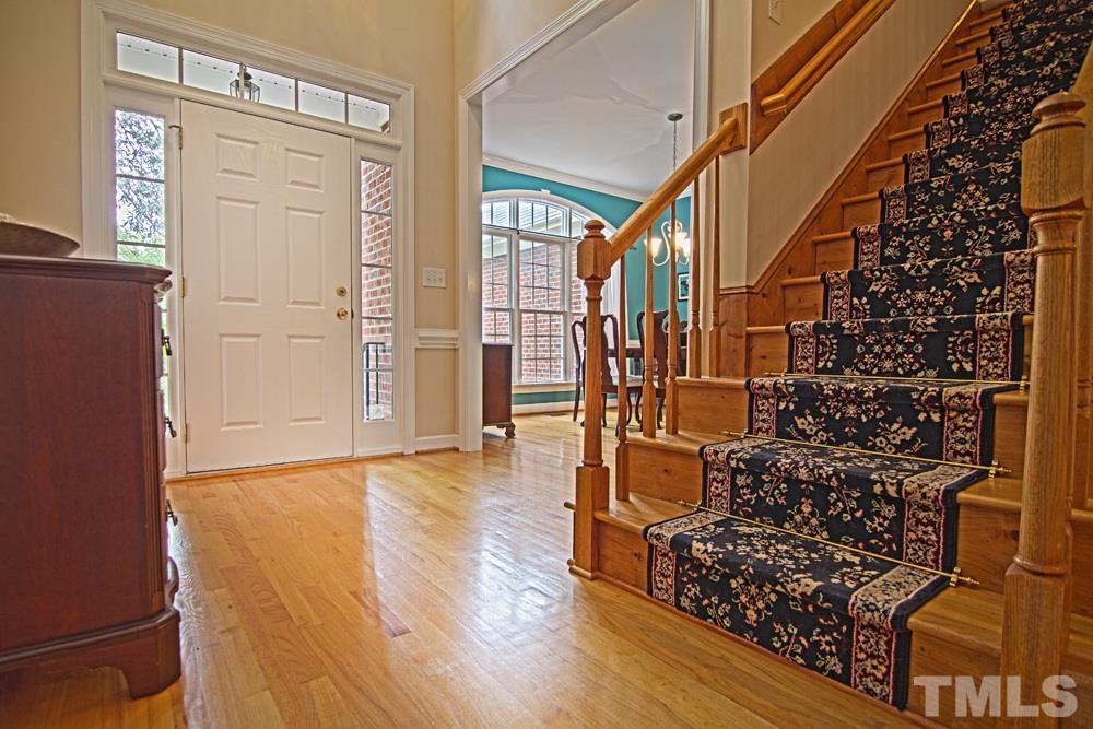 5305 Corbarron Court Raleigh, NC 27606 - Photo 7 of 21 Light and bright two story foyer