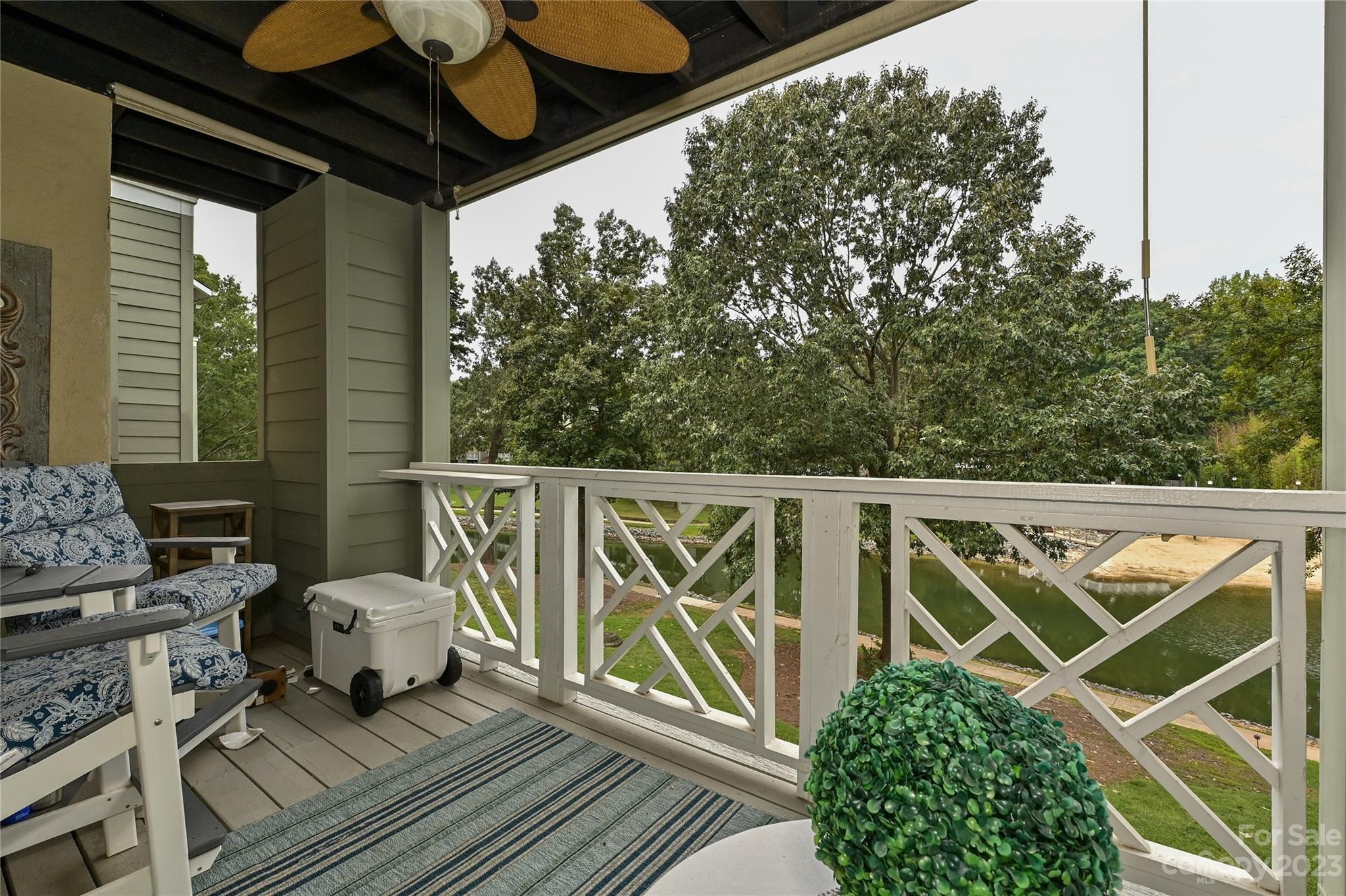 20109 Henderson Road, Unit D Cornelius, NC 28031 - Photo 10 of 18 a view of balcony with furniture