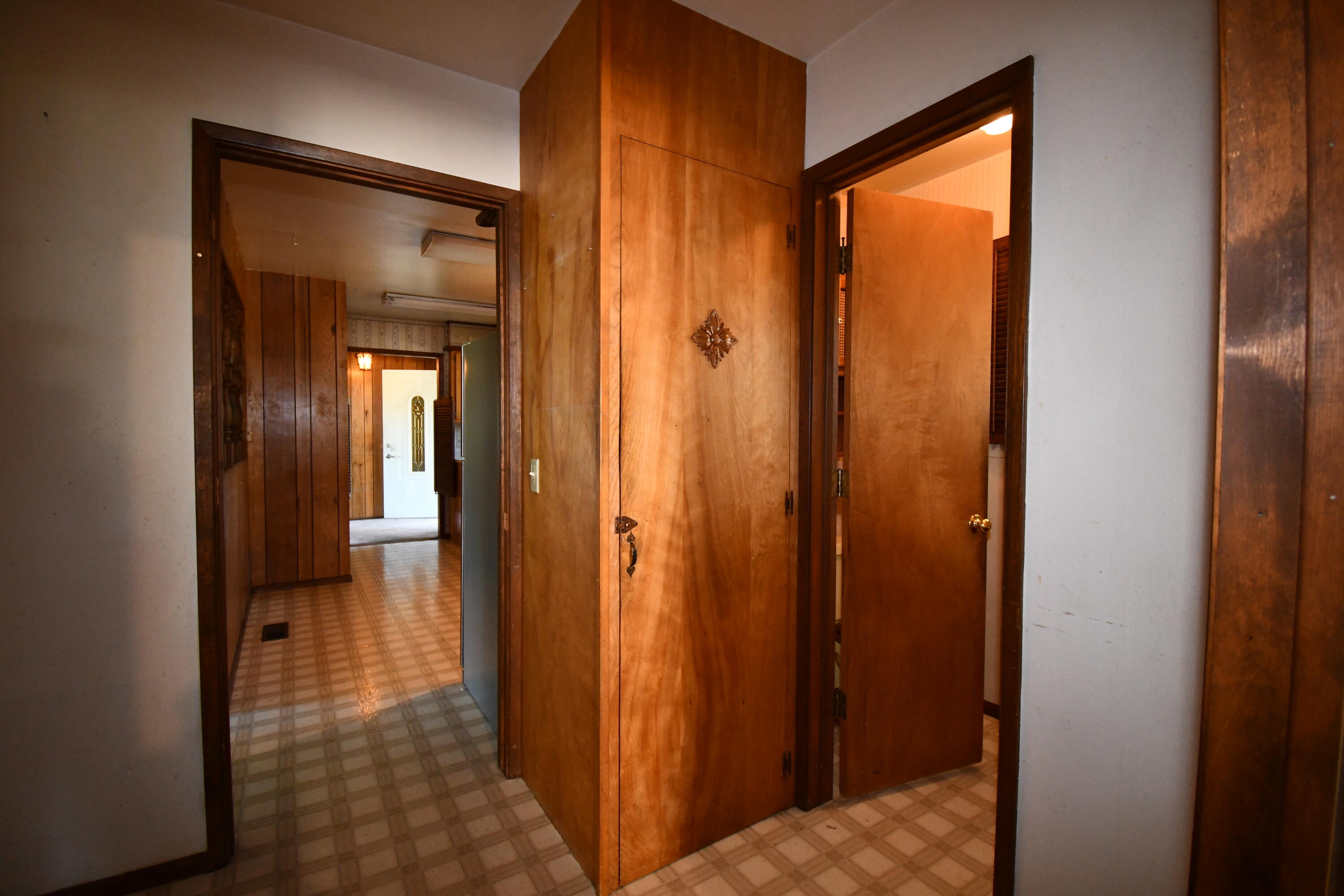 41916 Creighton Road Fall River Mills, CA 96028 - Photo 31 of 50 a view of a bathroom from a hallway