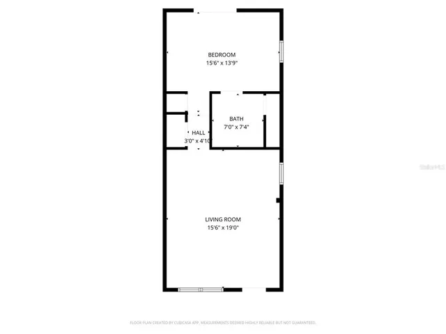 a picture of a bench in front of a door