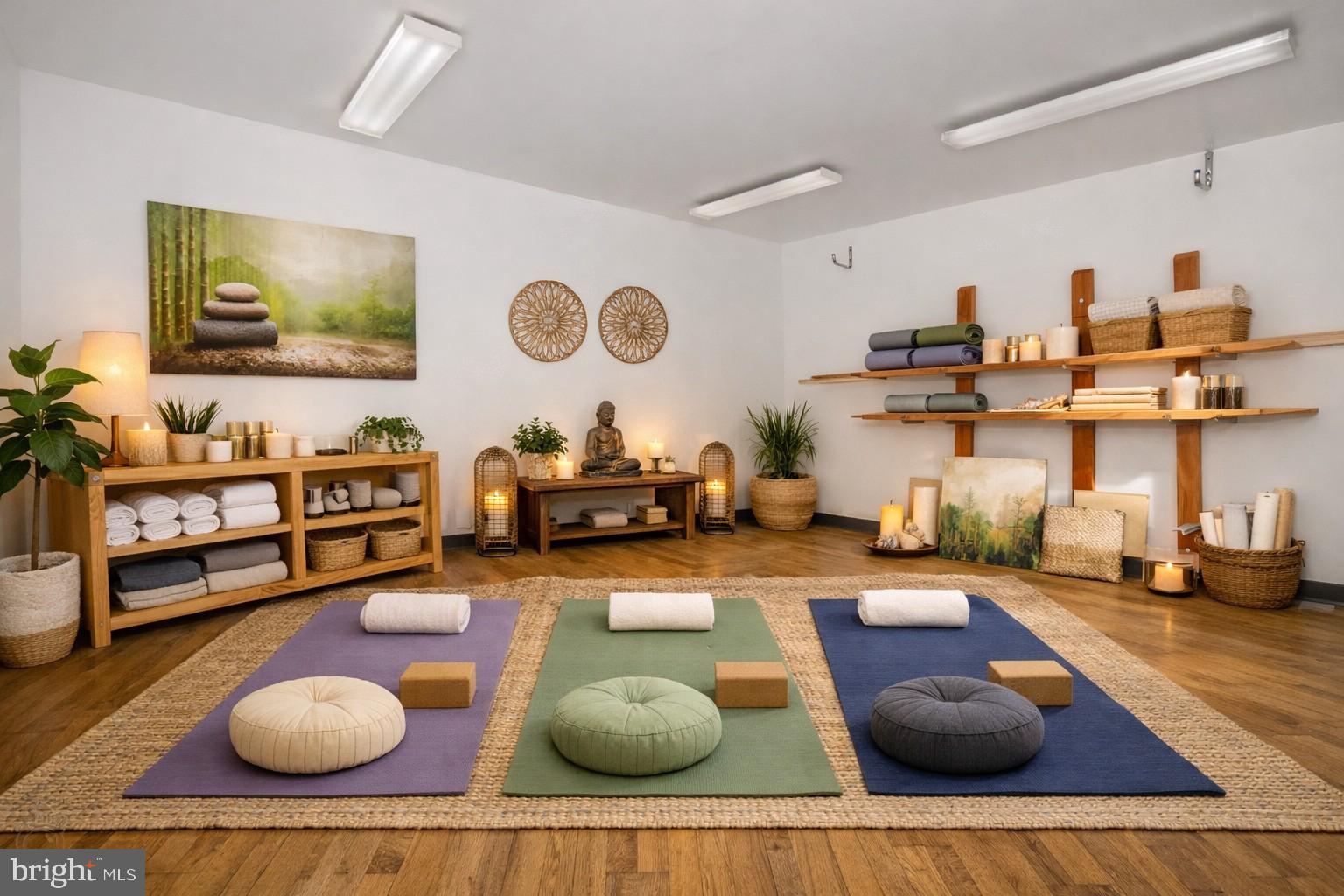 39 West Durham Street Philadelphia, PA 19119 - Photo 28 of 36 Family yoga room. Virtually staged.