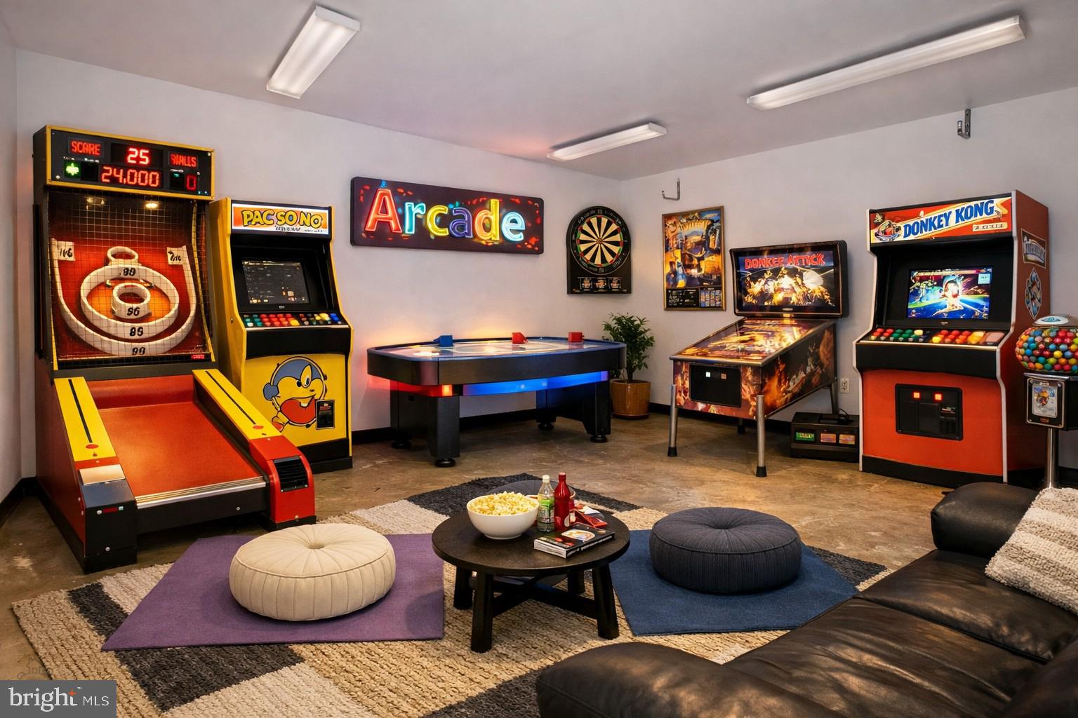 39 West Durham Street Philadelphia, PA 19119 - Photo 29 of 36 Family game room. Virtually staged.