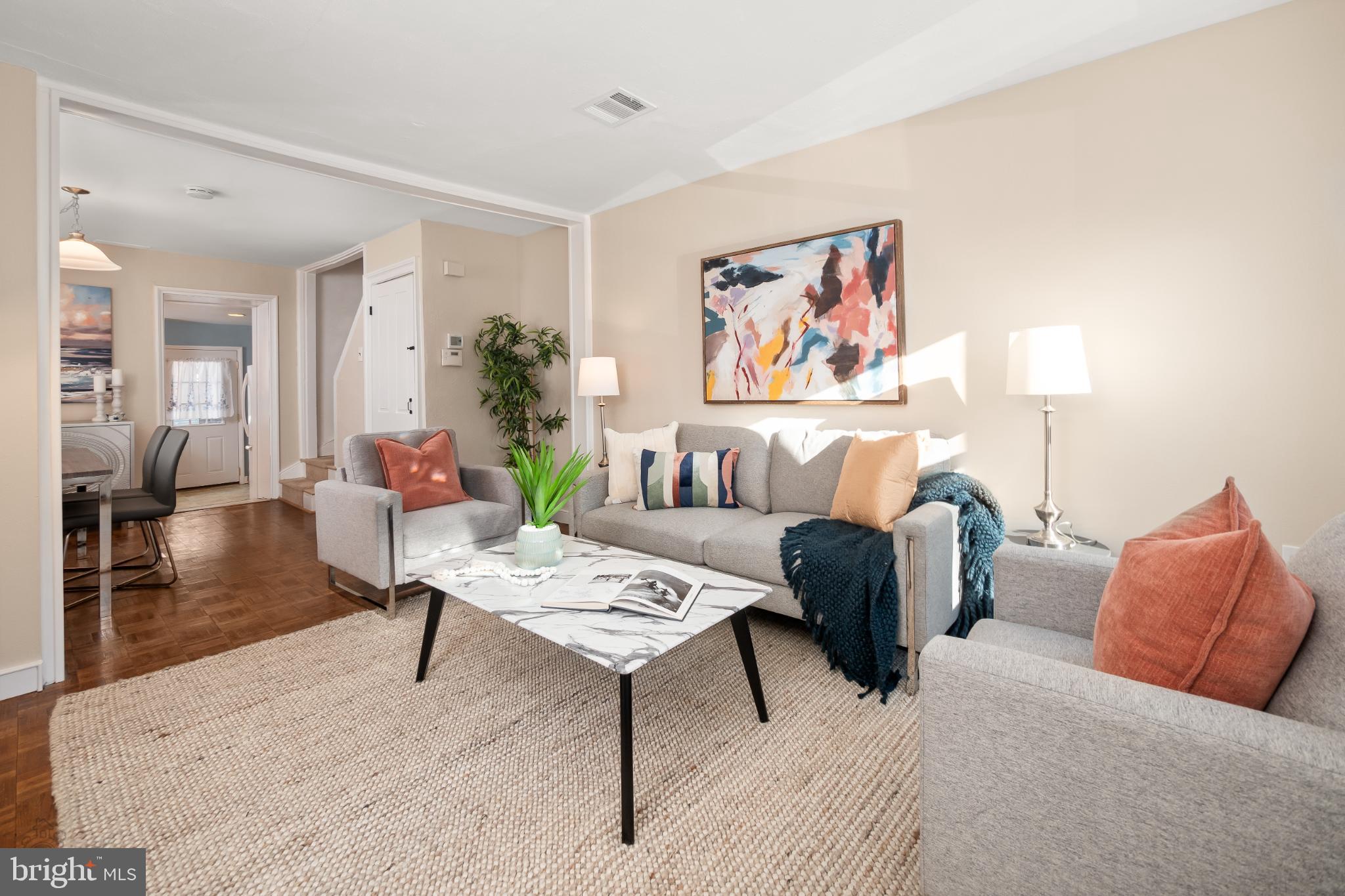 39 West Durham Street Philadelphia, PA 19119 - Photo 3 of 36 Bright and inviting living room.