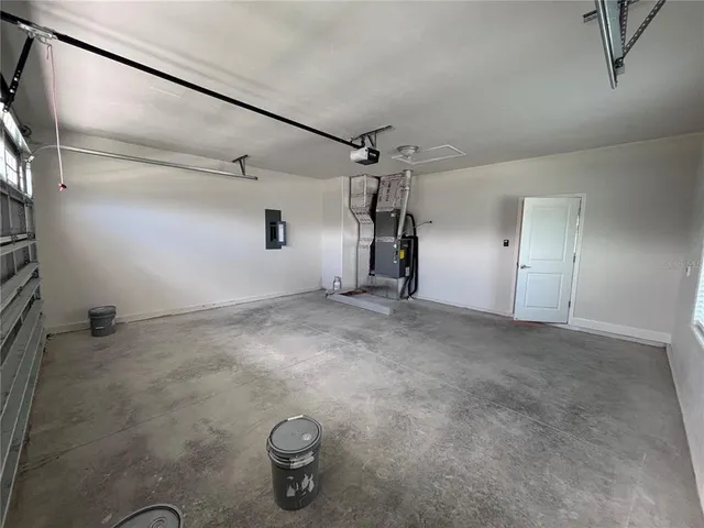 en empty room with windows