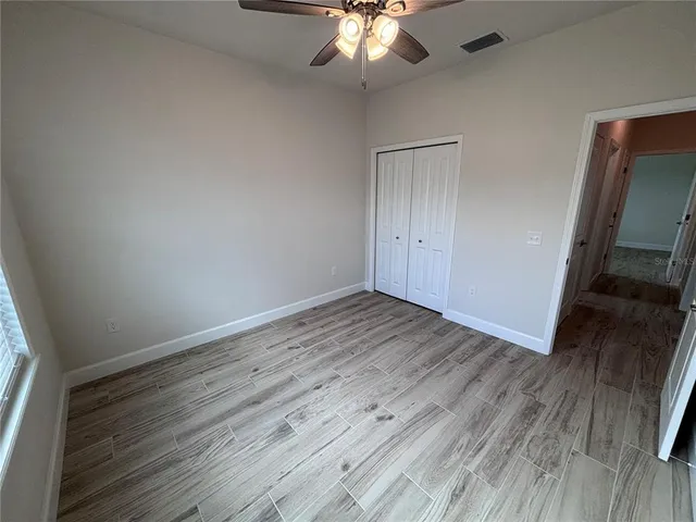 wooden floor in an empty room