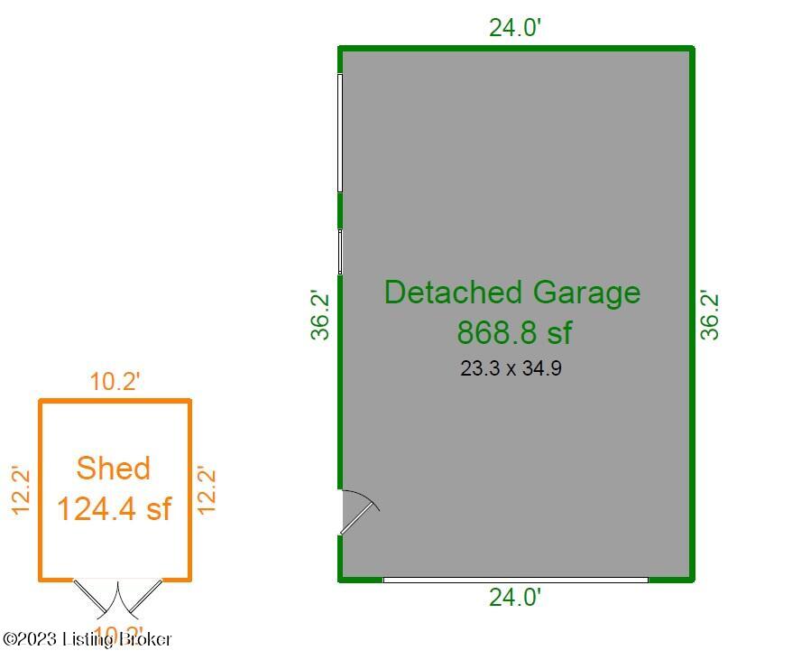 5101 Fox Run Road Buckner, KY 40010 - Photo 47 of 62 Garage and Shed