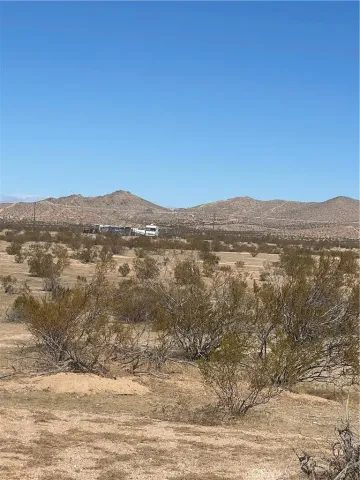 a view of city and mountain