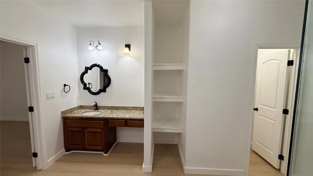 wooden floor in an empty room