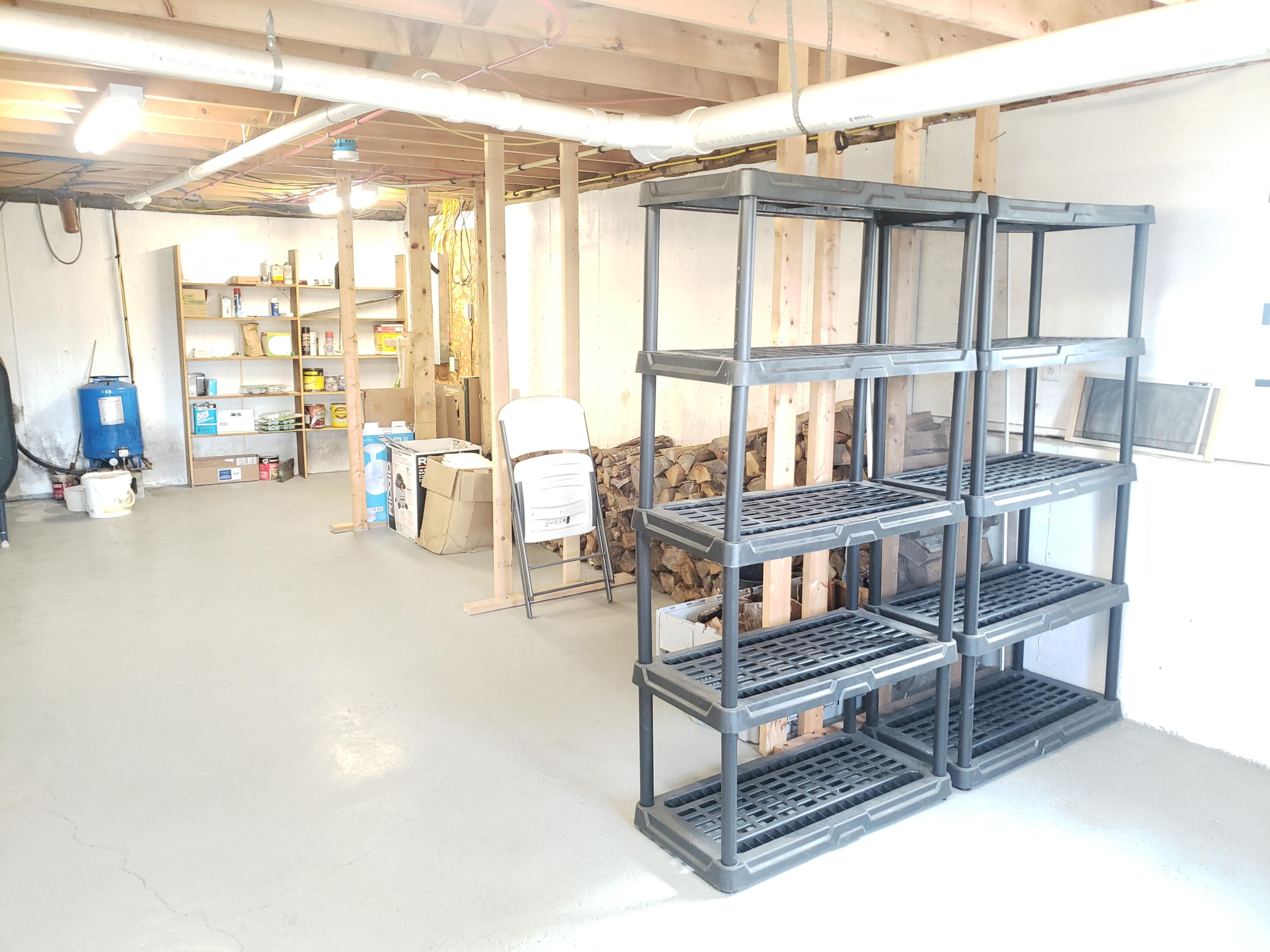 39 Winkumpaugh Road Orland, ME 04472 - Photo 41 of 57 Great storage area in the daylight basem