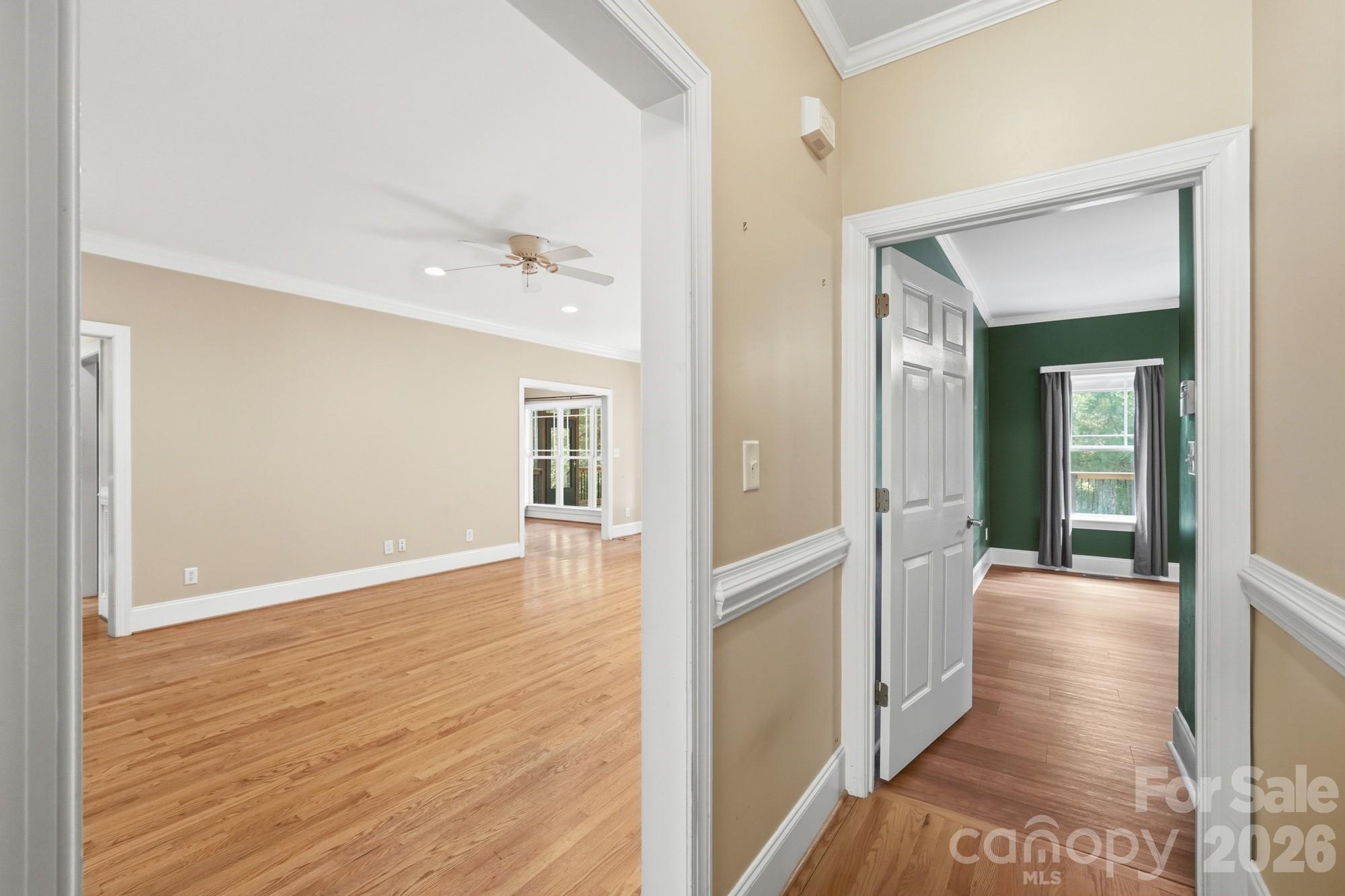 2811 Belk Mill Road Wingate, NC 28174 - Photo 18 of 36 a view interior of the house and wooden floor