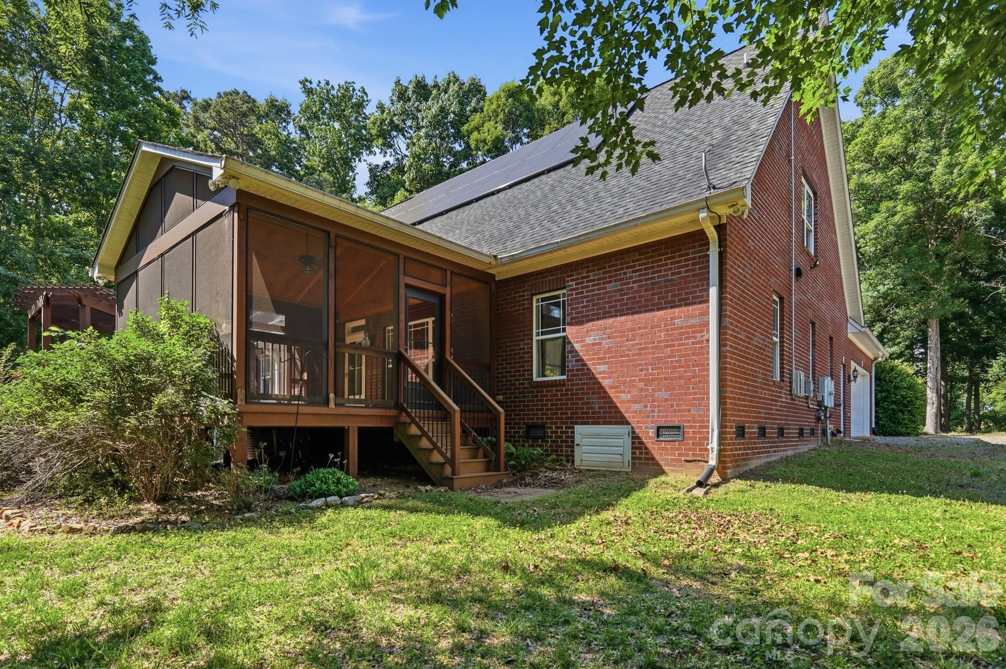 2811 Belk Mill Road Wingate, NC 28174 - Photo 36 of 36 an aerial view of a house