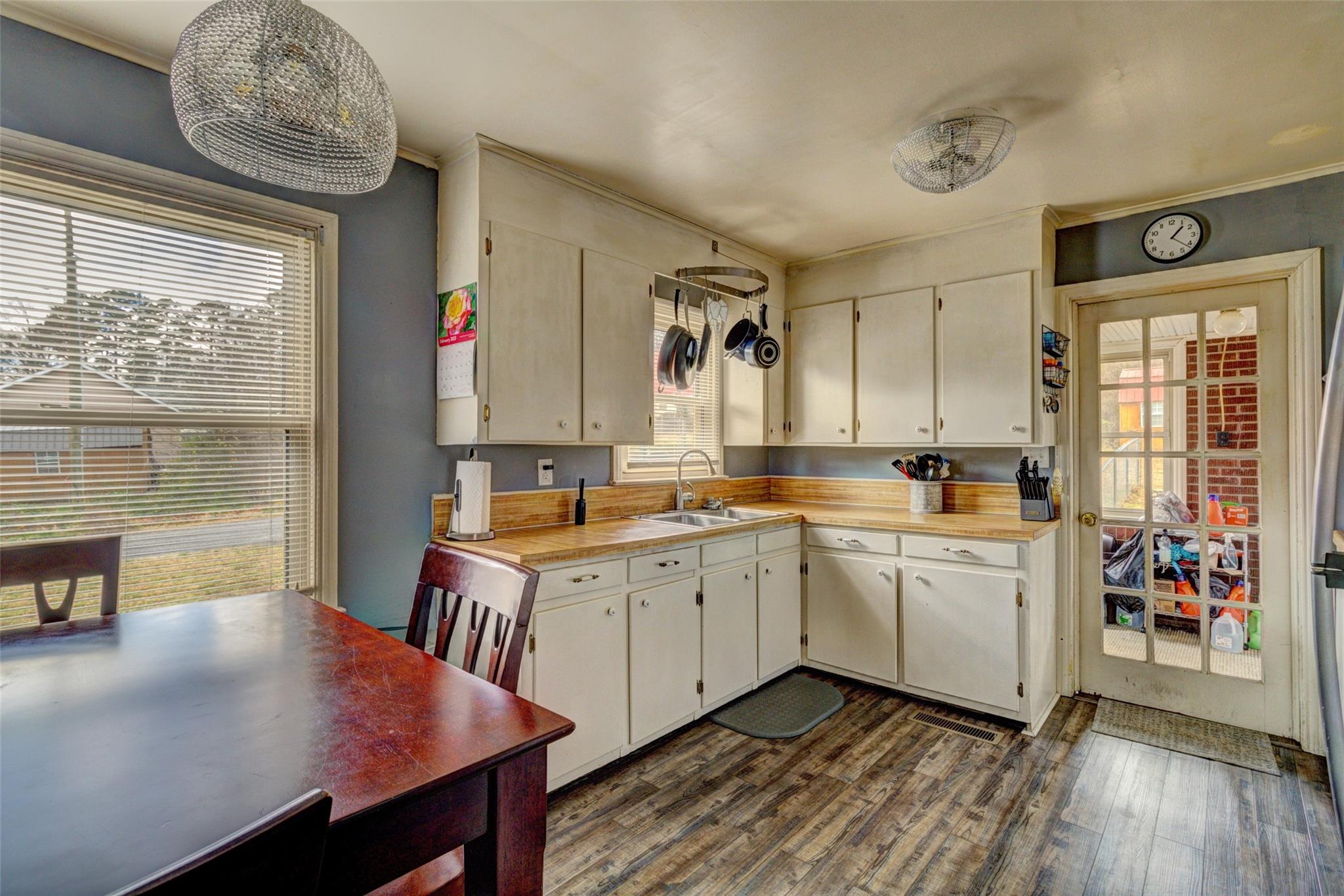 443 Roy Eaker Road Cherryville, NC 28021 - Photo 4 of 15 a open kitchen with a sink appliances and cabinets