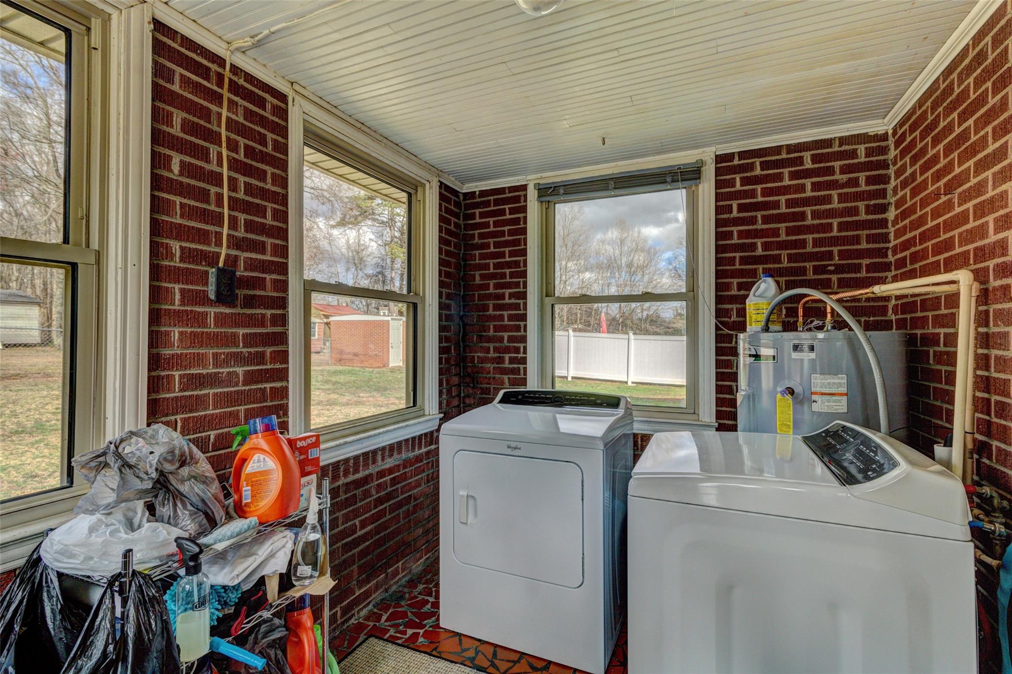 443 Roy Eaker Road Cherryville, NC 28021 - Photo 10 of 15 a view of washer and dryer near a window