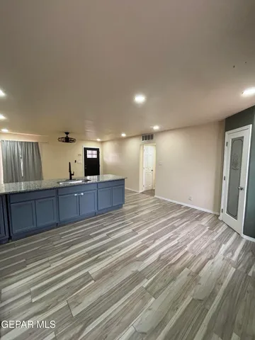 a view of front door