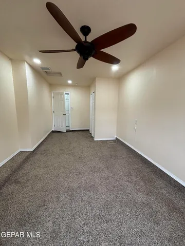 a backyard of a house