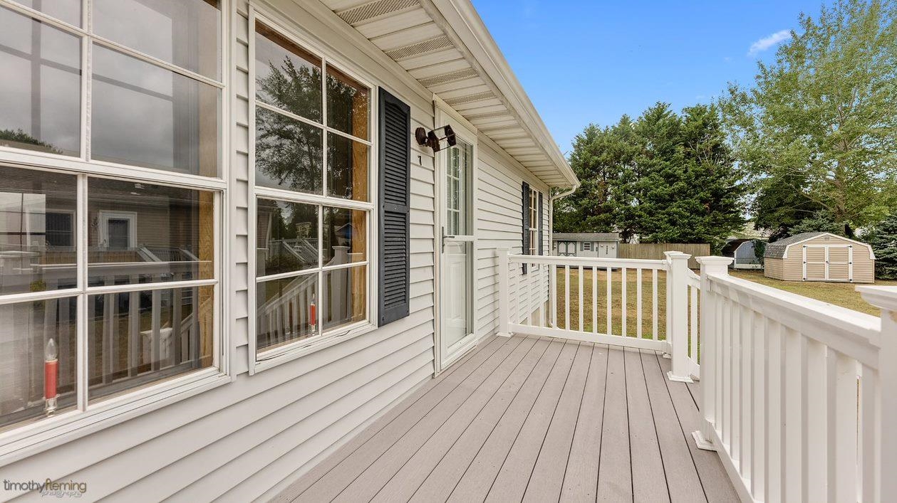 7 Denn Street Rio Grande, NJ 08242 - Photo 3 of 17 a view of a wooden deck