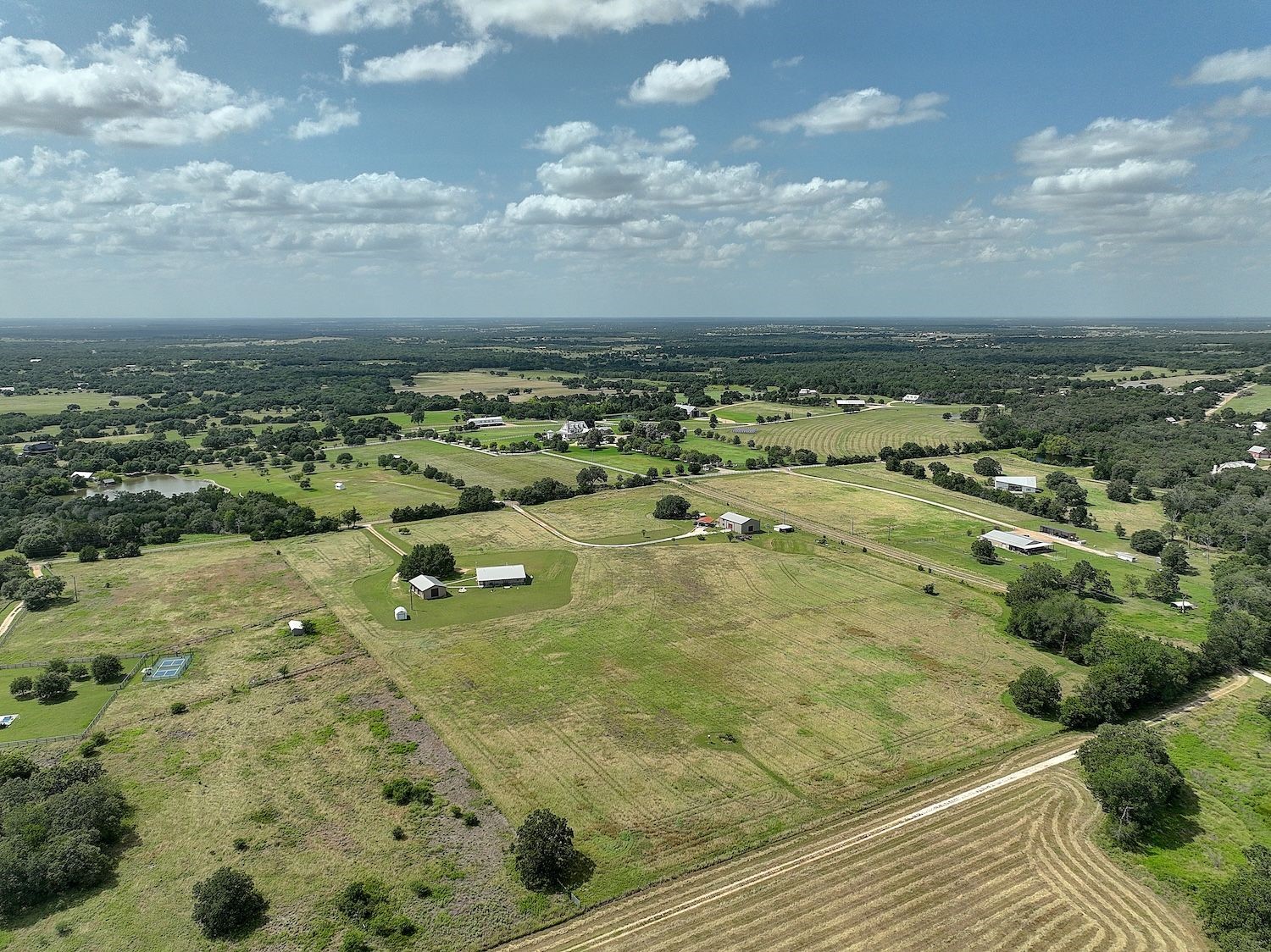 9414 Laird Road Round Top, TX 78954 - Photo 44 of 50 Super wide aerial views