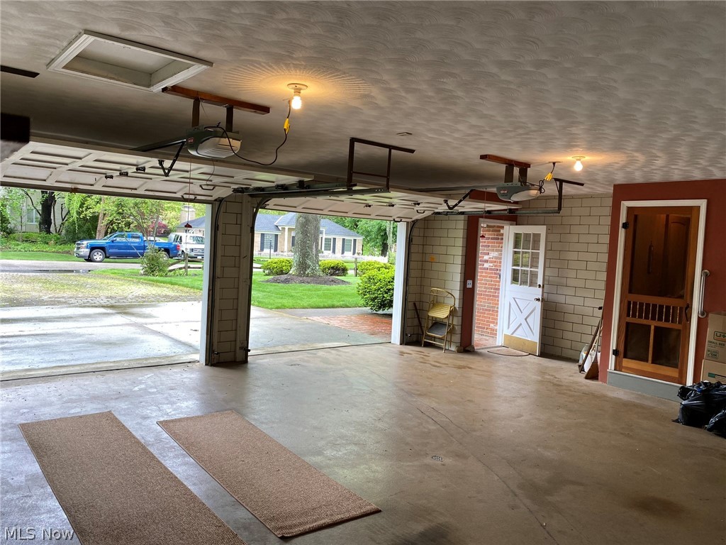 2232 Devonshire Road Northwest Canton, OH 44708 - Photo 25 of 31 Beautiful 2 car garage with 2 Garage Doors with Genie Electric Openers
