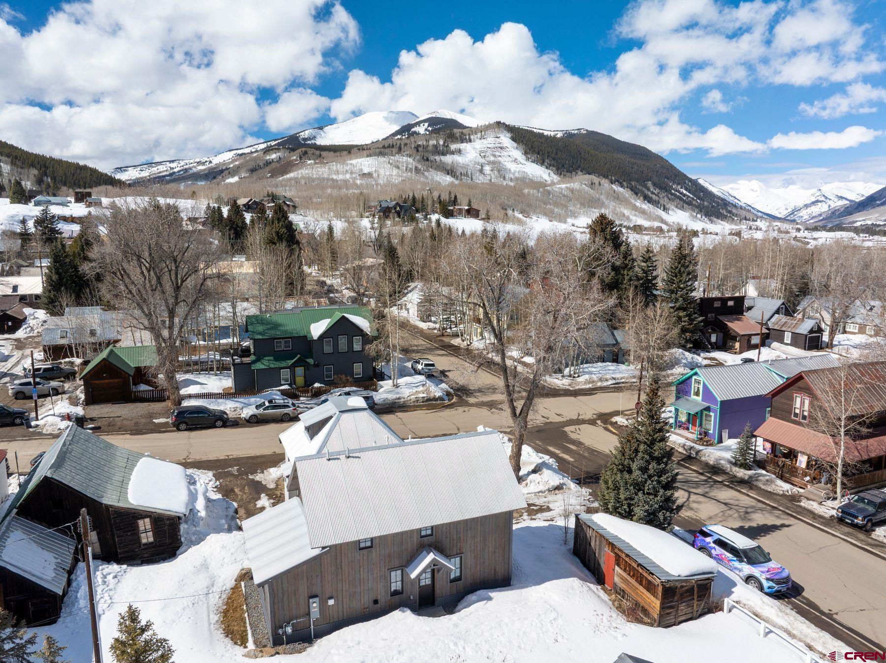 304 2nd Street Crested Butte, CO 81224 - Photo 30 of 37 a view of city from terrace with seating space